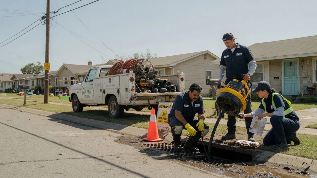 Drain Cleaning in Bernice, LA near me